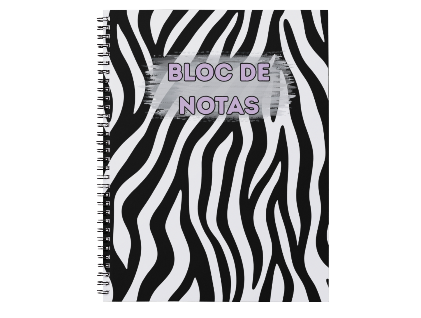 Bloc de notas Animal Print Zebra – Elegancia Salvaje